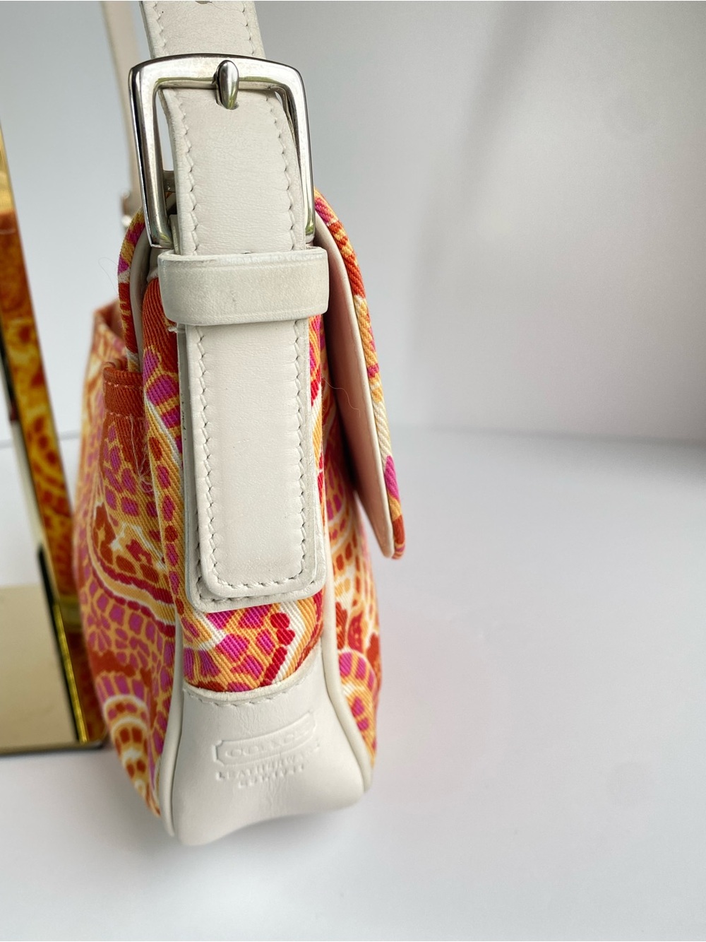 Coach Vintage Italian Paisley Shoulder Bag - Picture 6 of 17